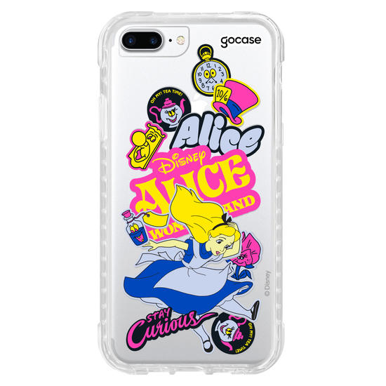 Capinha para celular  Alice no País das Maravilhas - Stickers