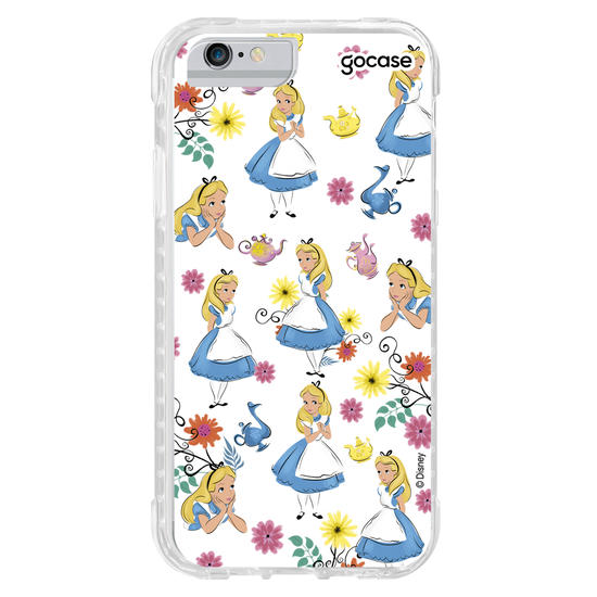 Capinha para celular Disney - Alice - Patches