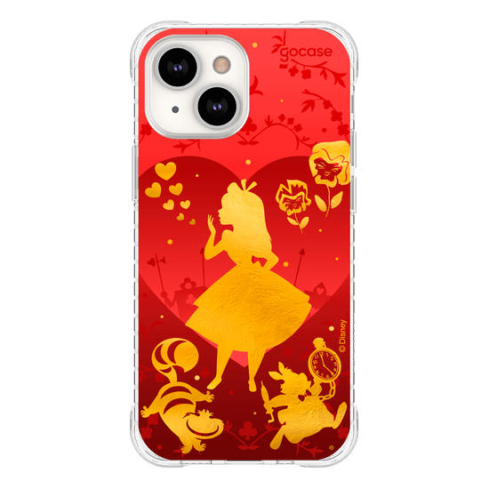  Alice no País das Maravilhas - Golden and Red