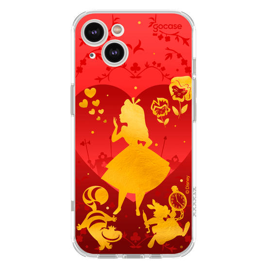  Alice no País das Maravilhas - Golden and Red