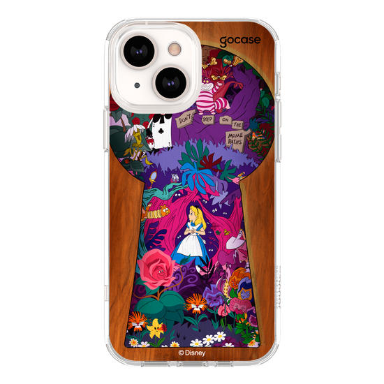 Capinha para celular  Alice No País das Maravilhas - Fechadura