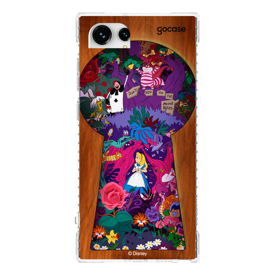 Capinha para celular  Alice No País das Maravilhas - Fechadura