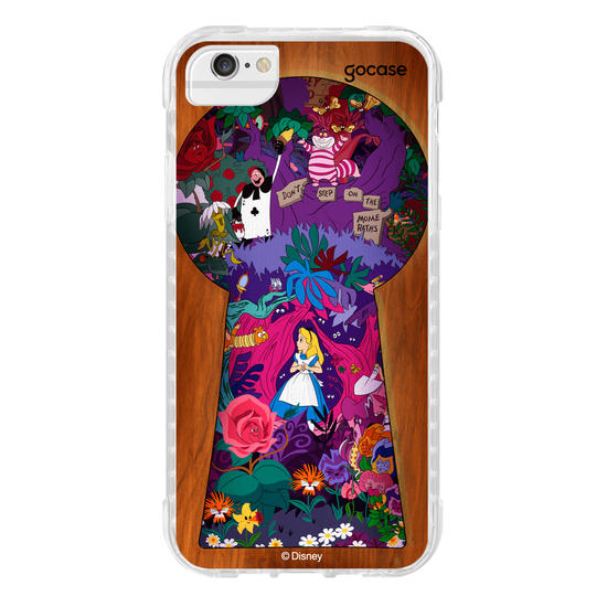 Capinha para celular  Alice No País das Maravilhas - Fechadura