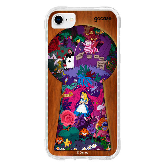 Capinha para celular  Alice No País das Maravilhas - Fechadura