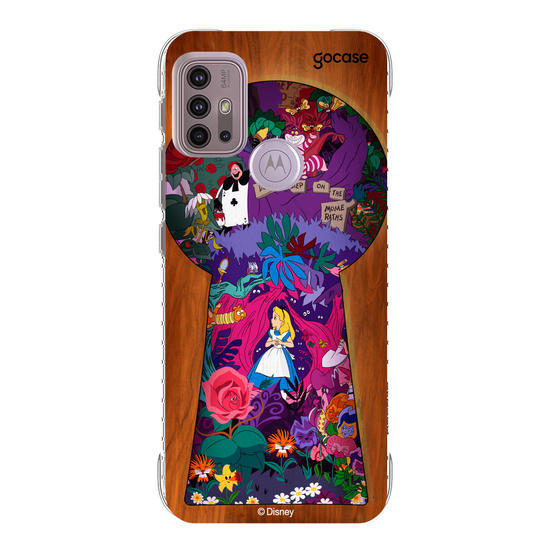 Capinha para celular  Alice No País das Maravilhas - Fechadura