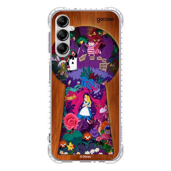 Capinha para celular  Alice No País das Maravilhas - Fechadura
