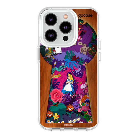 Capinha para celular  Alice No País das Maravilhas - Fechadura