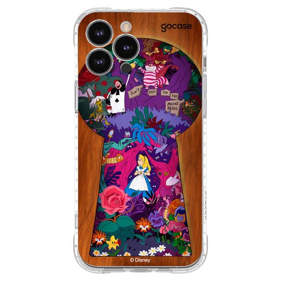 Capinha para celular  Alice No País das Maravilhas - Fechadura