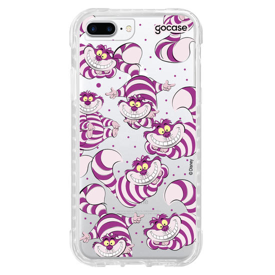 Capinha para celular Disney - Alice - Gato de Cheshire Patches Capinha para celular Disney - Alice - Gato de Cheshire Patches