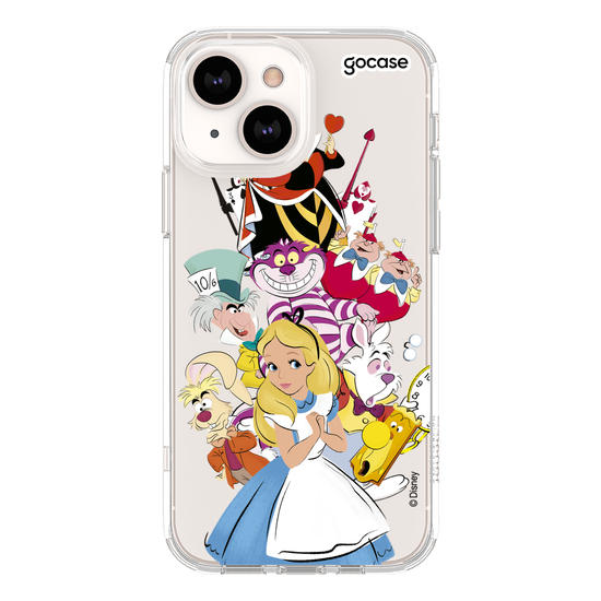 Capinha para celular Disney - Alice - A turma toda
