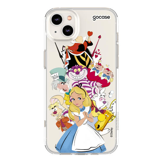 Capinha para celular Disney - Alice - A turma toda