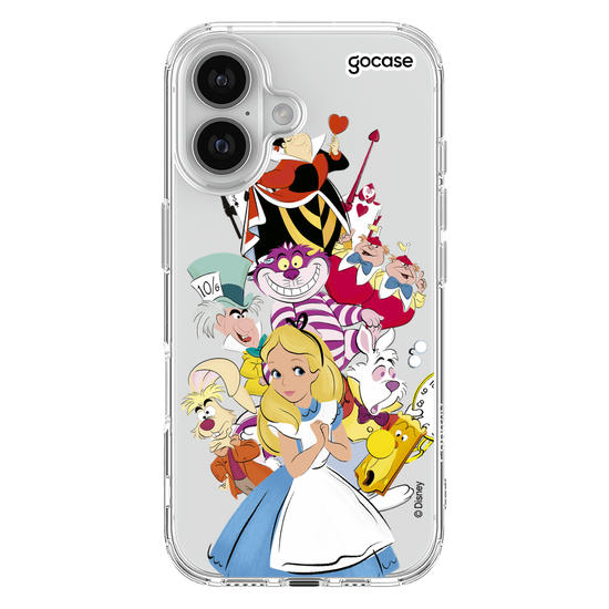 Capinha para celular Disney - Alice - A turma toda