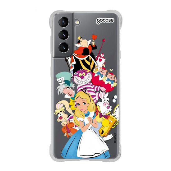 Capinha para celular Disney - Alice - A turma toda