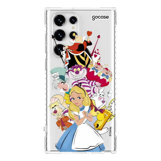 Capinha para celular Disney - Alice - A turma toda