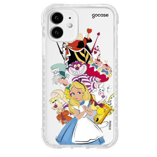 Capinha para celular Disney - Alice - A turma toda