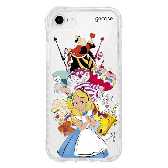 Capinha para celular Disney - Alice - A turma toda