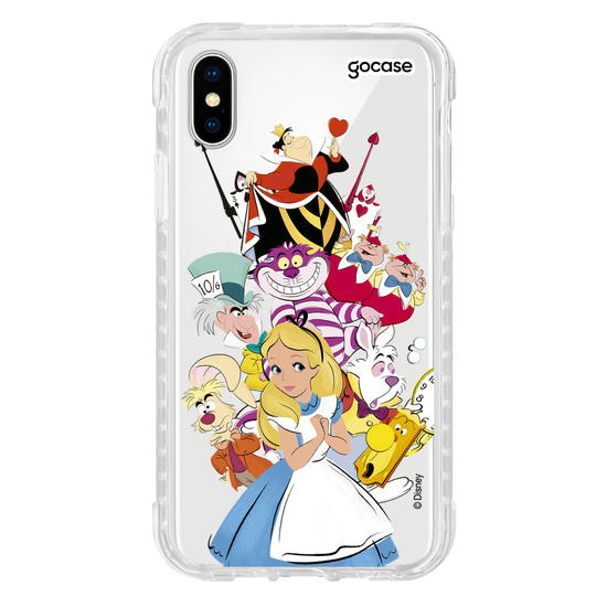 Capinha para celular Disney - Alice - A turma toda