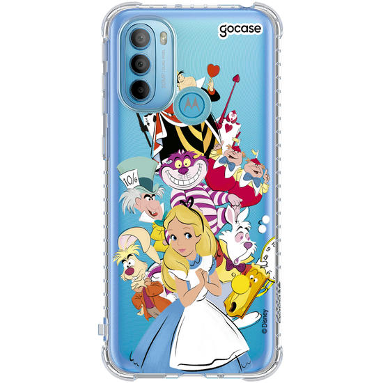 Capinha para celular Disney - Alice - A turma toda