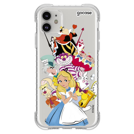 Capinha para celular Disney - Alice - A turma toda