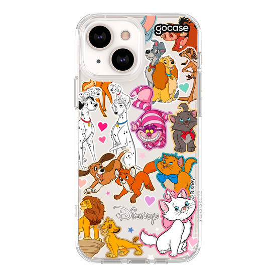 Capinha para celular Disney - Pets Pattern