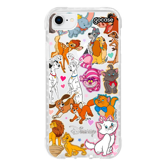 Capinha para celular Disney - Pets Pattern