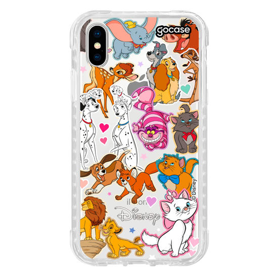 Capinha para celular Disney - Pets Pattern