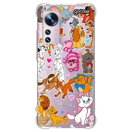 Capinha para celular Disney - Pets Pattern