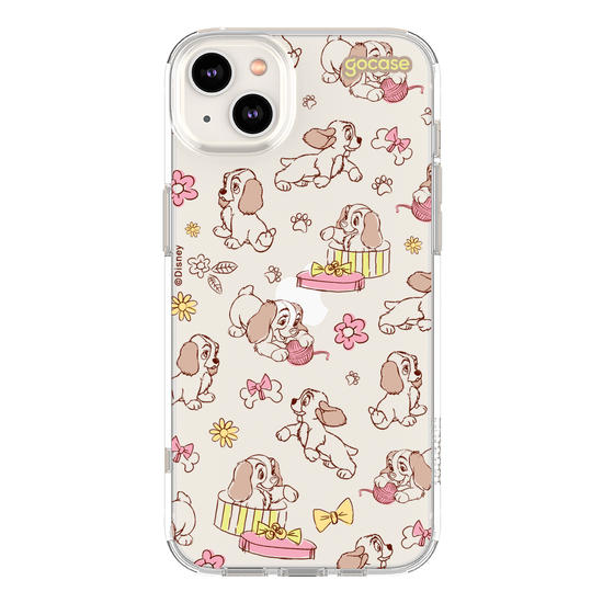 Capinha para celular  Puppy Lady - Pattern