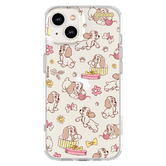 Capinha para celular  Puppy Lady - Pattern