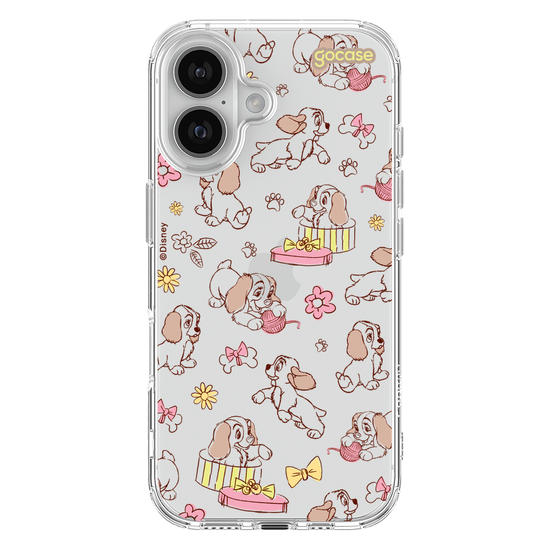 Capinha para celular  Puppy Lady - Pattern