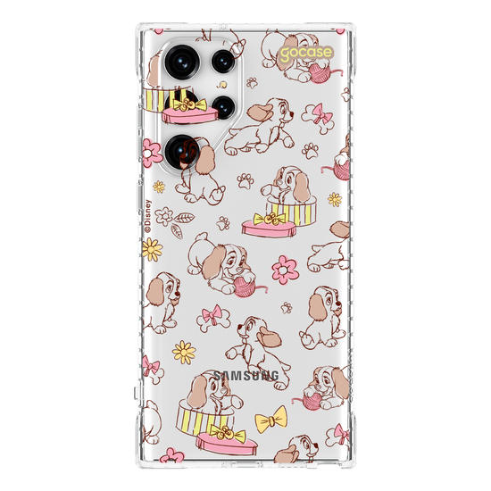 Capinha para celular  Puppy Lady - Pattern