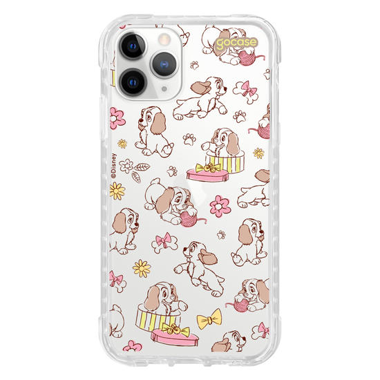 Capinha para celular  Puppy Lady - Pattern