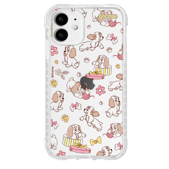 Capinha para celular  Puppy Lady - Pattern
