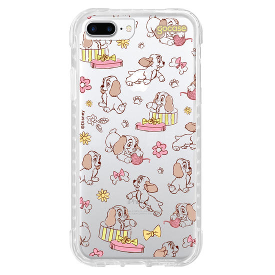 Capinha para celular  Puppy Lady - Pattern