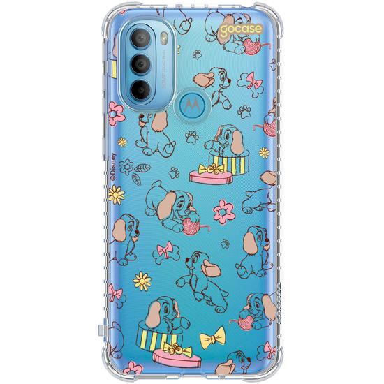 Capinha para celular  Puppy Lady - Pattern