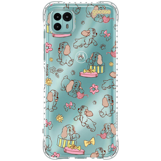 Capinha para celular  Puppy Lady - Pattern