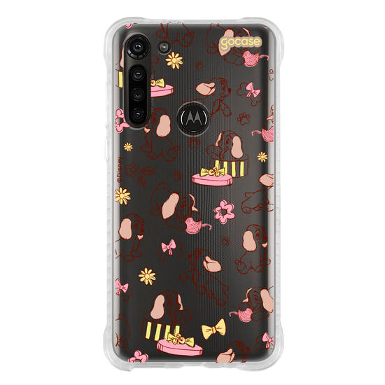 Capinha para celular  Puppy Lady - Pattern