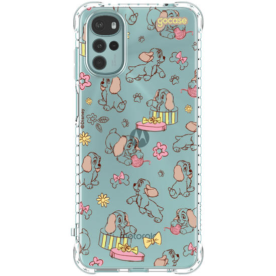 Capinha para celular  Puppy Lady - Pattern