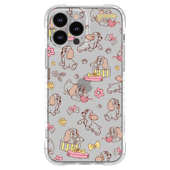 Capinha para celular  Puppy Lady - Pattern