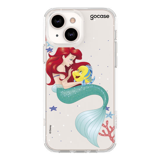 Capinha para celular Disney - Princesas - Ariel e Linguado