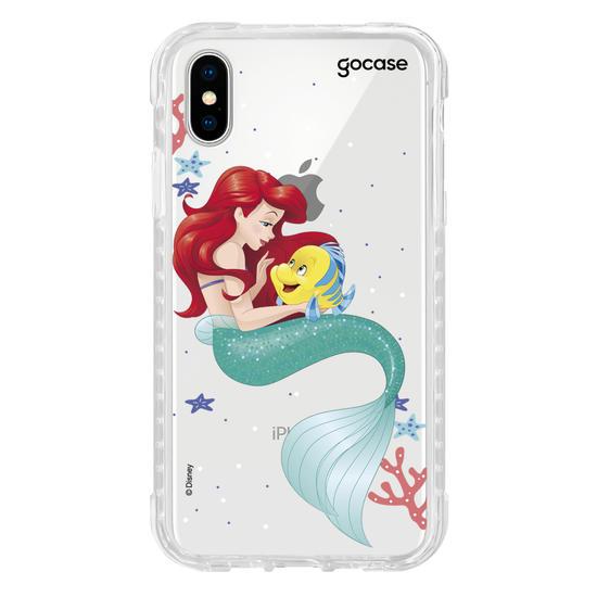 Capinha para celular Disney - Princesas - Ariel e Linguado
