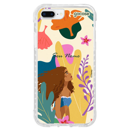 Capinha para celular A Pequena Sereia - Jardim de Algas