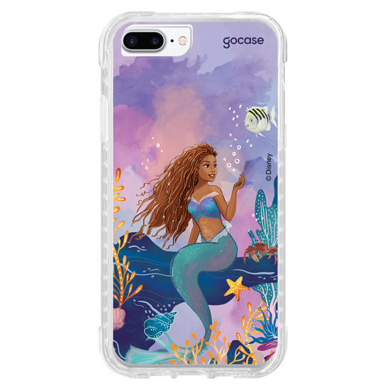 Capinha para celular A Pequena Sereia - Segredos do Oceano