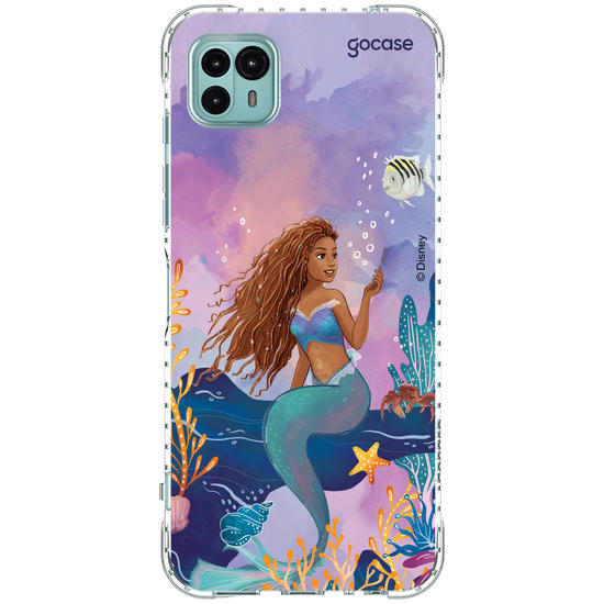 Capinha para celular A Pequena Sereia - Segredos do Oceano