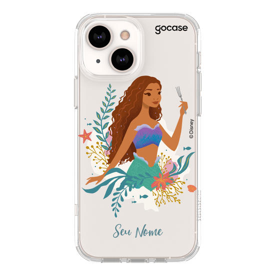 Capinha para celular A Pequena Sereia - Ariel Entre Algas