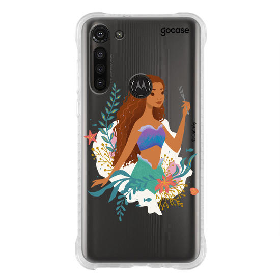 Capinha para celular A Pequena Sereia - Ariel Entre Algas