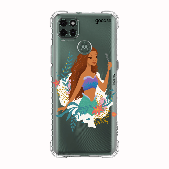 Capinha para celular A Pequena Sereia - Ariel Entre Algas