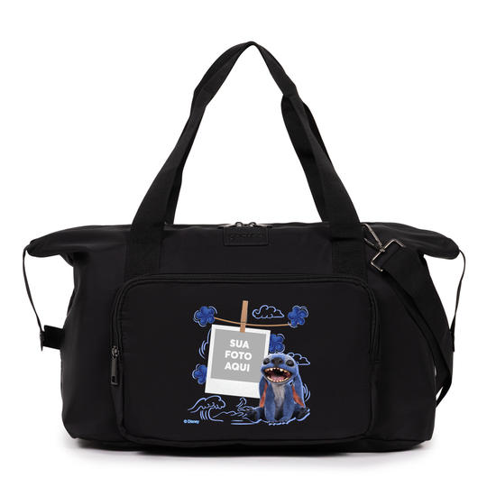 Bolsa Moove - Lilo e Stitch - Polaroid do Stitch