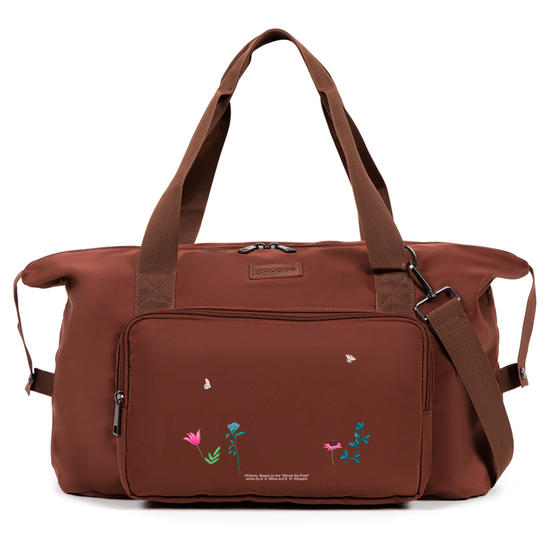 Bolsa Moove - Ursinho Pooh com Inicial Floral