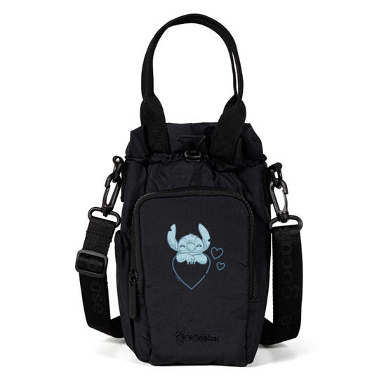 Bolsa de Garrafa Puffer - Stitch Heart Initial